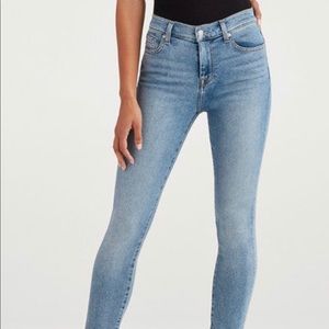 7 For All Mankind high waist skinny EUC 26